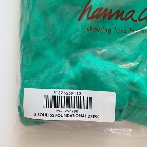 NEW Hanna Andersson Green Girl Play Dress with Pockets 5T - Picture 7 of 8